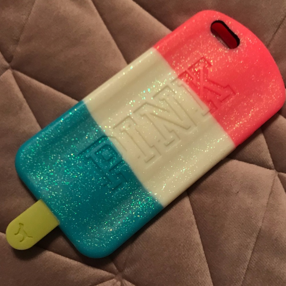 iPhone 6 Pink popsicle silicone case